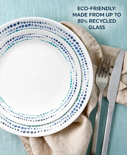 Corelle® Ocean Blues 12-piece Dinnerware Set, Service for 4 - Image 2