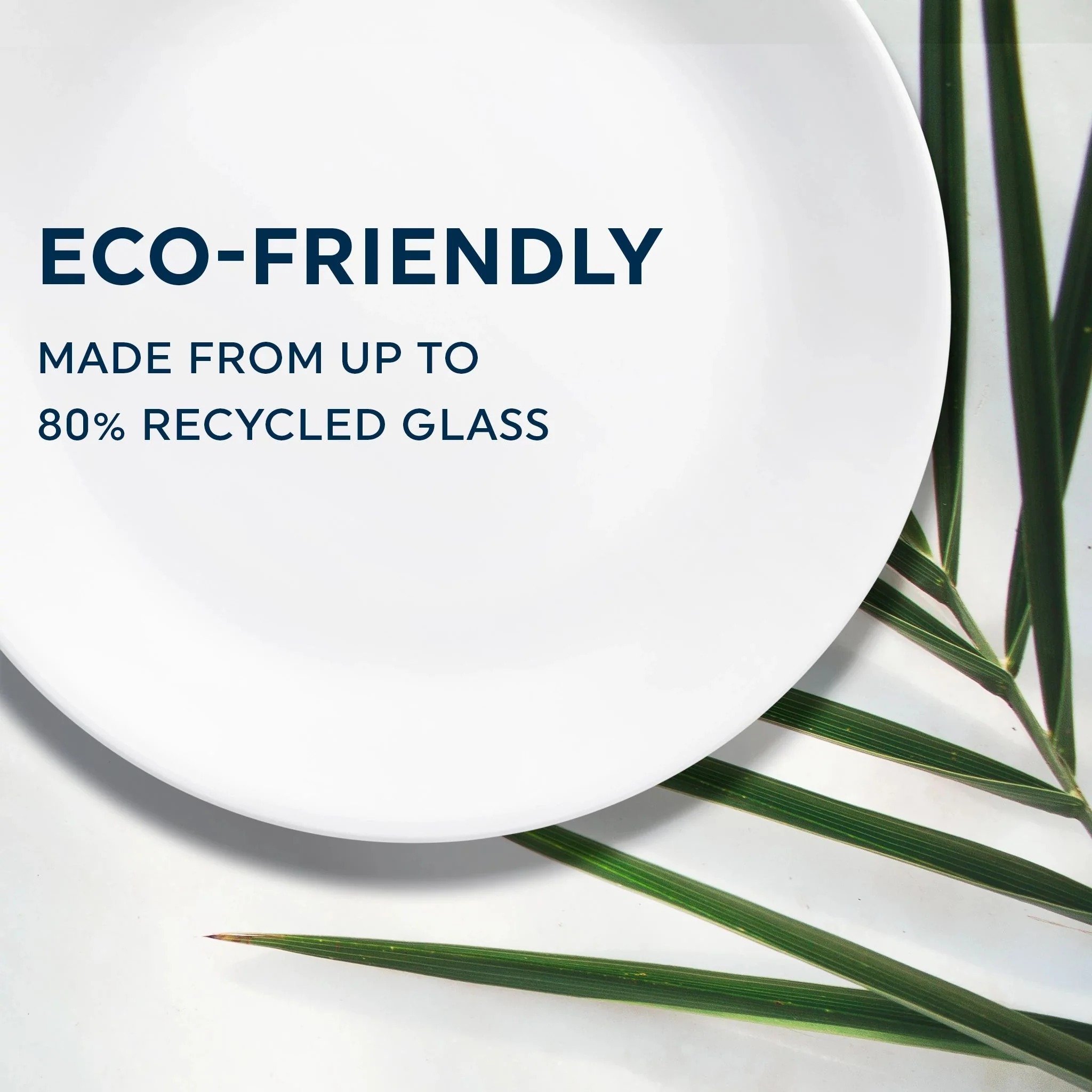 Corelle® Pure White 6.5" Appetizer Plate - Image 2