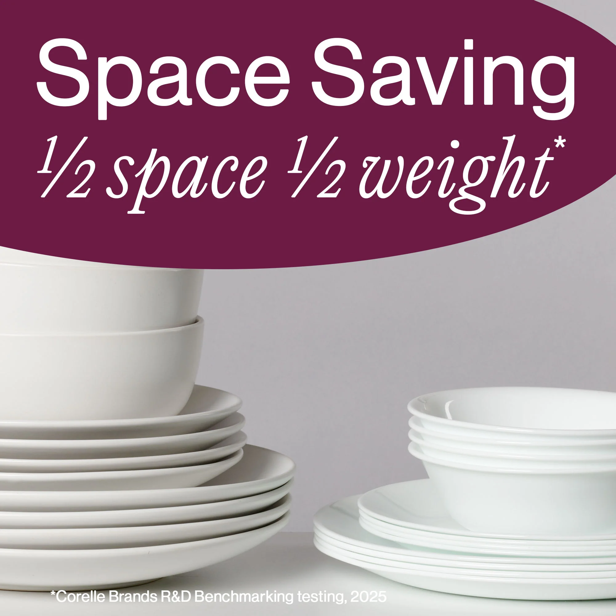 Corelle® Winter Frost White 18-piece Dinnerware Set, Service for 6 - Image 7